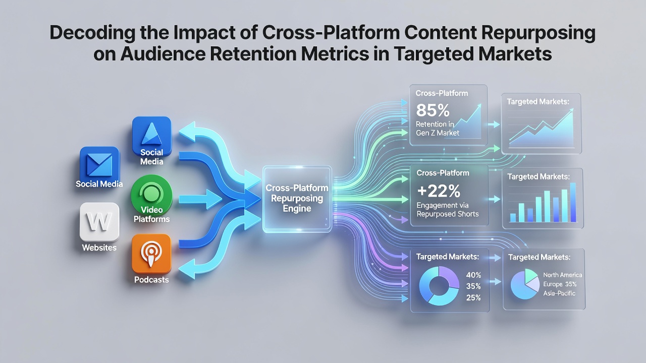 Decoding the Impact of Cross Platform Content Repurposing on Audience Retention Metrics in Targeted Markets